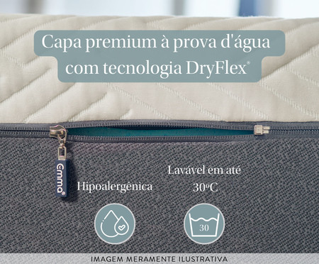 Cama Baú Emma com Colchão Emma Premium Hybrid - Solteiro | WestwingNow