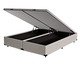 Cama Baú Emma + Colchão Emma Original Cinza - Queen Size, grey | WestwingNow