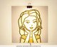 Luminária de Parede com Led Bia e Be Yourself - 20X20X3cm, Amarelo | WestwingNow