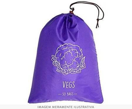 Saco para Armazenar Vegetais - Roxo | WestwingNow