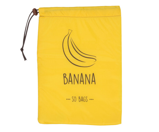 Saco para Armazenar Bananas - Amarelo, Amarelo | WestwingNow