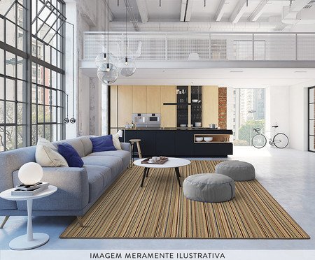 Tapete Tufting Aruba Linhas | Westwing