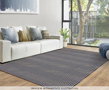 Tapete Serido L.Grey Navy | Westwing