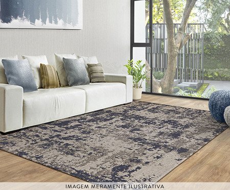 Tapete Serido L.Grey Navy | Westwing