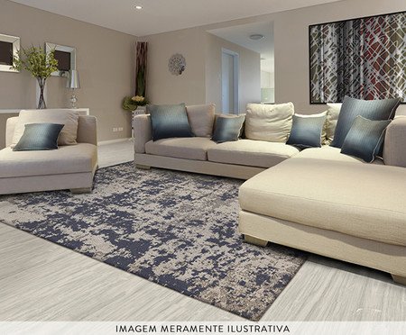 Tapete Serido L.Grey Navy | Westwing