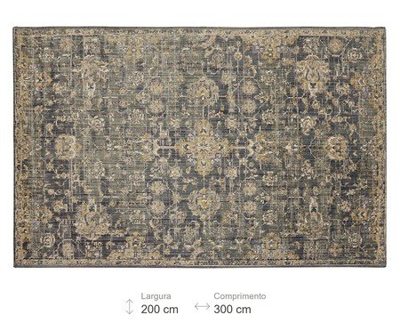 Tapete Tecido Rosimarie Gold | Westwing