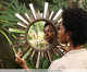Espelho de Parede Barroque - 58cm, Marrom | WestwingNow