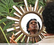 Espelho de Parede Barroque - 58cm, Marrom | WestwingNow