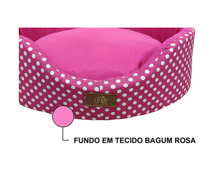 Cama Oval Unic Rosa | WestwingNow