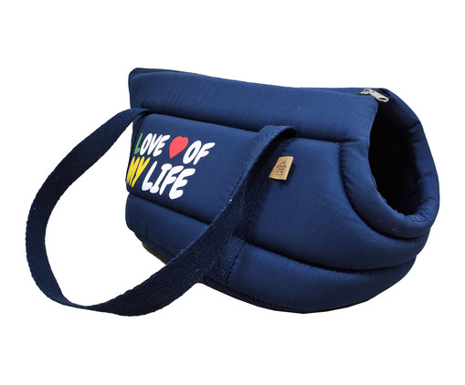 Bolsa Aberta Love Of My Life Marinho, Azul | WestwingNow