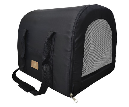 Bolsa Transp Fechado Imp Preta | WestwingNow