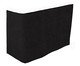 Arranhador Braço de Sofa Esquerdo Preto, Preto | WestwingNow