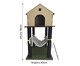 Arranhador Cat Home Preto/Verde, Preto | WestwingNow