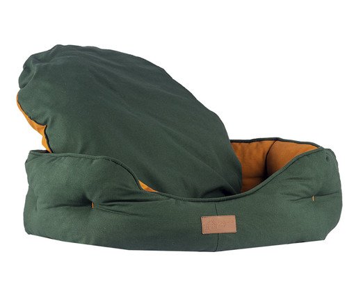 Cama Gomo Flat Verde, Verde | WestwingNow