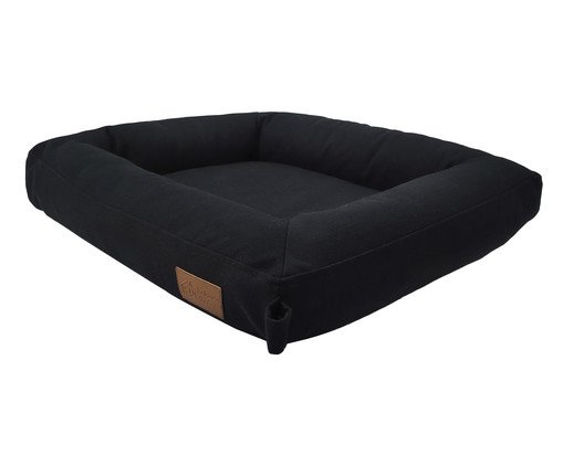 Cama Flat Preta, Preto | WestwingNow
