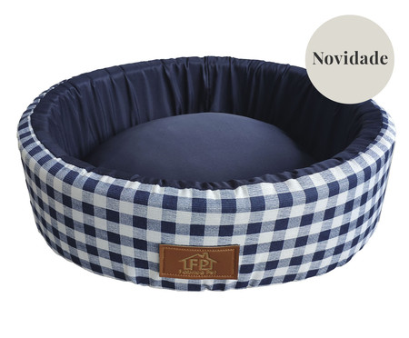 Cama Redonda Azul