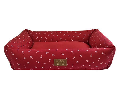 Cama Quadrada Princess Vermelha Mister Bicho, Vermelho | WestwingNow