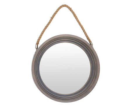 Espelho de Parede Adnet Cool Grey - 41cm | WestwingNow