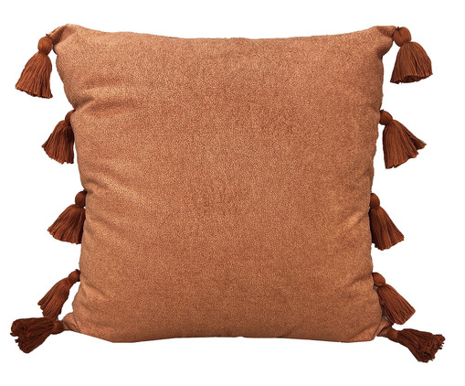 Almofada em Boucle com Tassel Stela 01 Terracota, Terracotta | WestwingNow