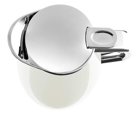 Garrafa Térmica em Inox Plaza Quick Branca | Westwing