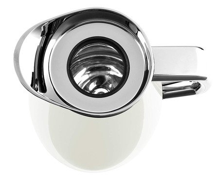 Garrafa Térmica em Inox Plaza Quick Branca | Westwing
