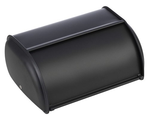 Porta Pão Metal Conserve Preto, Preto | WestwingNow