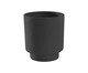 Vaso de Ceramica Folium Preto, Preto | WestwingNow
