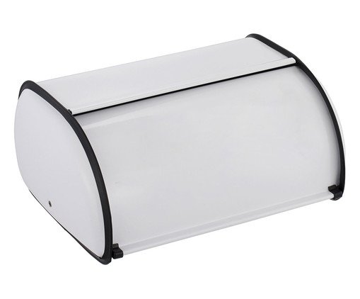 Porta Pão Metal Conserve Branco, Branco | WestwingNow
