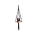 Hanger em Macramê Shelf Preto, Preto | WestwingNow