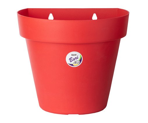 Vaso Bari de Parede Vermelho, Vermelho | WestwingNow