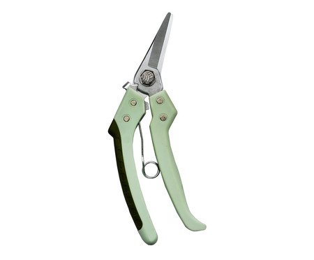 Tesoura de Jardinagem Poda Fina Verde