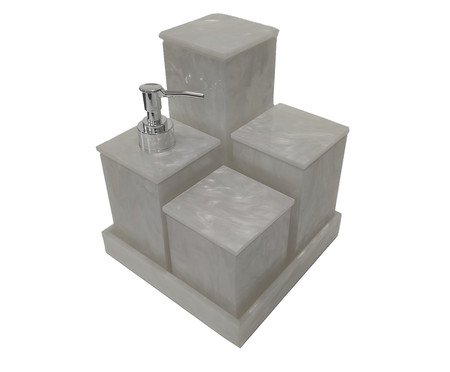 Jogo de Banheiro Estilo Branco I