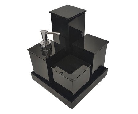 Jogo de Banheiro Estilo Preto