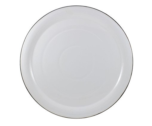 Prato Bandeja para Bolo Branco, Branco | WestwingNow