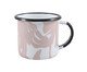 Caneca Esmaltada Marmorizada Rosa Claro, Rosa | WestwingNow