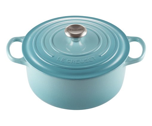Panela Redonda Signature Azul Caribe - 18cm, Azul | WestwingNow