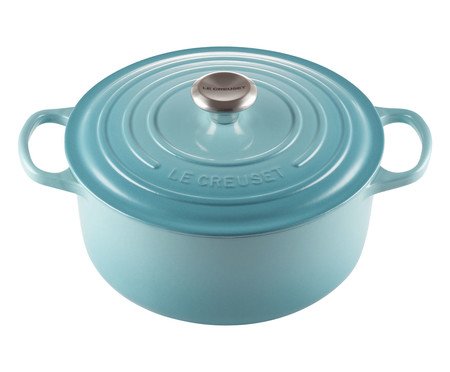 Panela Redonda Signature Azul Caribe - 18cm | Westwing