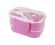 Pote para Lanche de 2 Andares Piccolino Rosa, pink | WestwingNow