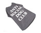 Camiseta para Cachorro Anti Social Dog Club - Cinza, Cinza | WestwingNow