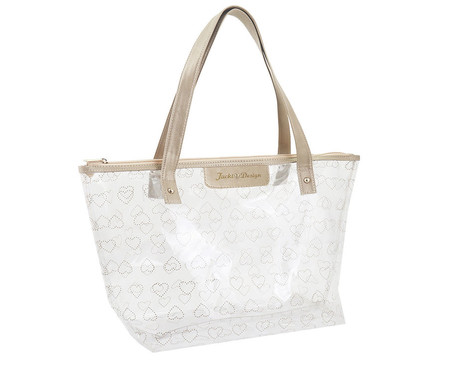 Bolsa Shopper Love Dourado | WestwingNow