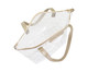 Bolsa Shopper Love Dourado, gold | WestwingNow