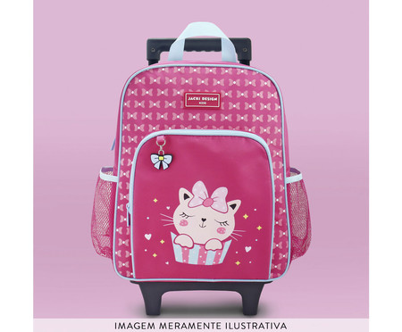 Mochila com Rodinhas Pimpolhos Pink | WestwingNow