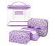 Jogo de Necessaire Glitz Roxo, purple | WestwingNow