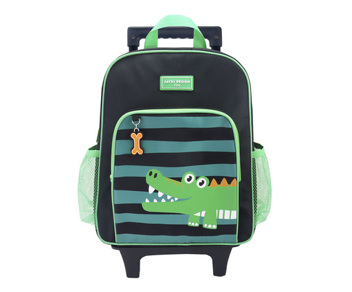 Mochila com Rodinhas Pimpolhos Verde, green | WestwingNow