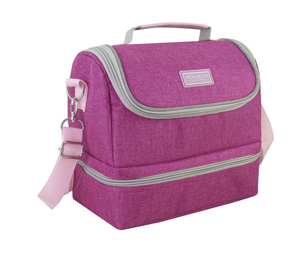 Bolsa Térmica com 2 Compartimento Vibe Pink | WestwingNow