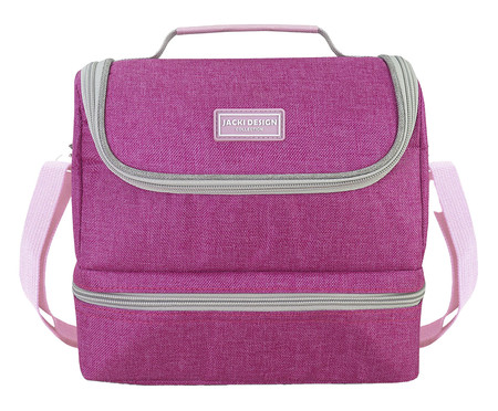 Bolsa Térmica com 2 Compartimento Vibe Pink | WestwingNow