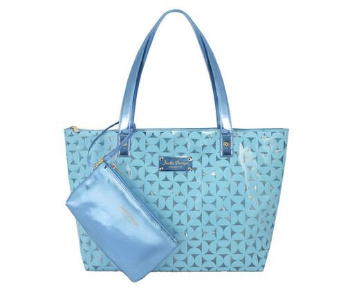 Jogo de Bolsa e Necessaire Glitz Azul, blue | WestwingNow