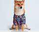 Jaqueta Corta Vento para Cachorro Color Cheetah - Colorida, Roxo | WestwingNow