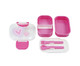 Pote para Lanche de 2 Andares Piccolino Pink, pink | WestwingNow