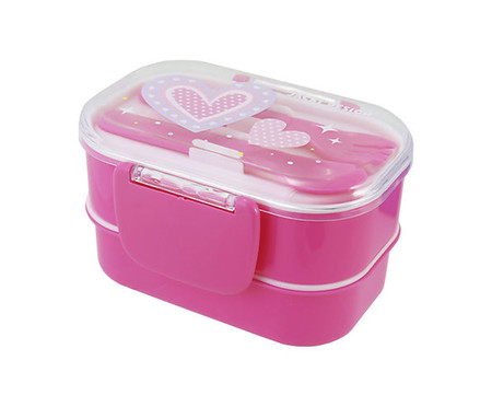 Pote para Lanche de 2 Andares Piccolino Pink | WestwingNow